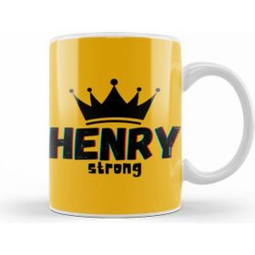 Humuts Henry Name Custom Design Gift Baby Gift For Him Kupa Bardak