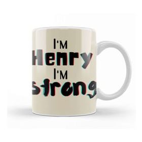 Humuts Henry Name Custom Design Gift Baby Gift For Him Kupa Bardak