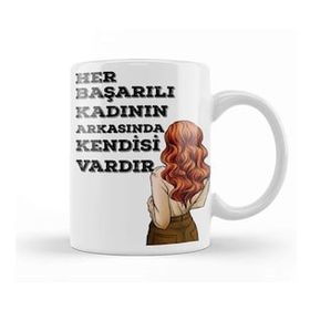 Humuts Her Kadın Başarılıdır Komik Kupa Bardak