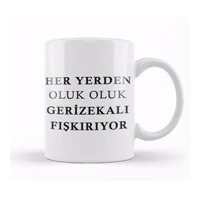Humuts Her Yerden Oluk Oluk Gerizekalı Fışkırıyor Kupa Bardak