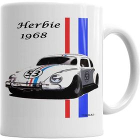 Humuts Herbie 1968 Araba Kupa Bardak