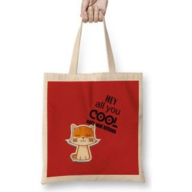 Humuts Hey Aall You Cool Ccats And Kittens Bez Çanta
