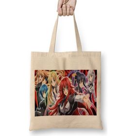 Humuts High School Dxd Anime All The Main Girls Uzun Saplı Bez Çanta