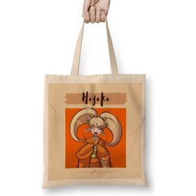 Humuts Hiyoko Saionji Danganronpa Uzun Saplı Açık Bej Bez Çanta