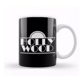 Humuts Hollywood 1930S Art Deco Style Logo Kupa Bardak