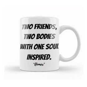 Humuts Homer Quotes Gift Vintage Retro Rainbow Style Kupa Bardak