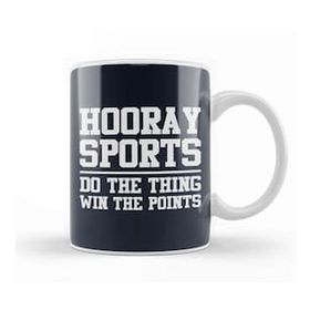 Humuts Hooray Sports Do The Thing Win The Points Sloga Kupa Bardak