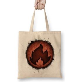 Humuts Horse The Fire Types Uzun Saplı Bez Çanta