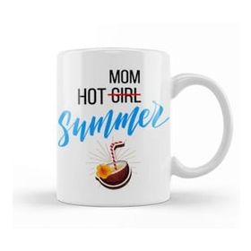 Humuts Hot Not Girl Mom Summer Kupa Bardak