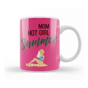 Humuts Hot Not Girl Mom Summer Kupa Bardak
