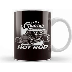 Humuts Hot Rod Garage Classic Old American Cars Automobile Muscle Kupa Bardak