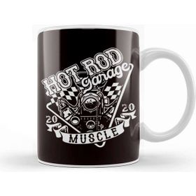 Humuts Hot Rod Garage Muscle American Old Cars Classic Modified Kupa Bardak