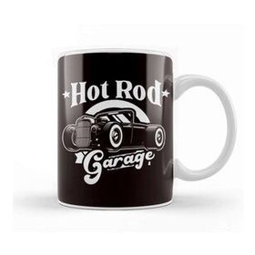 Humuts Hot Rod Garage Old American Cars Automobile Classic Engine Kupa Bardak