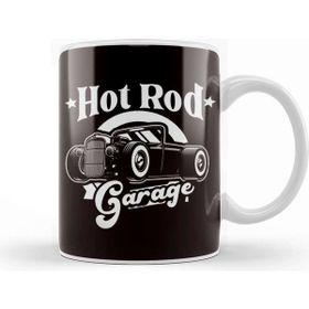 Humuts Hot Rod Garage Old American Cars Automobile Classic Engine Kupa Bardak