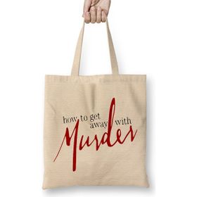 Humuts How To Get Away With Murder 04 Uzun Saplı Bez Çanta