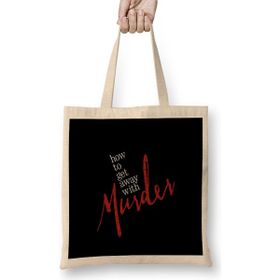 Humuts How To Get Away With Murder 07 Uzun Saplı Bez Çanta