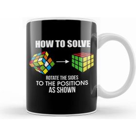 Humuts How To Solve Puzzle Cube Funny Cubing Kupa Bardak