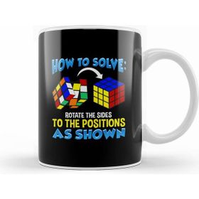 Humuts How To Solve Puzzle Cube Funny Cubing Kupa Bardak