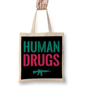 Humuts Human Drugs Worn By Joe Strummer The Clash Bez Uzun Saplı Açık Bej Rengi Çanta