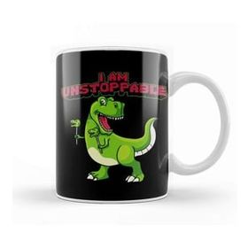 Humuts I Am Unstoppable Trex Funny Short Dinosaur Arms Kupa Bardak