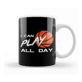 Humuts I Can Play All Day Basketball Nonstop Half Court Kupa Bardak