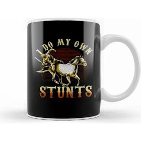 Humuts I Do My Own Stunts Horse Riding Competition Skills Kupa Bardak