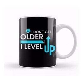 Humuts I Don T Get Older I Level Up Gamer Birthday Kupa Bardak