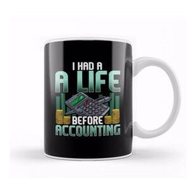 Humuts I Had A Life Before Accounting Cute Cpa Accountant Kupa Bardak