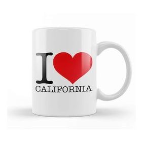 Humuts I Heart California Kupa Bardak