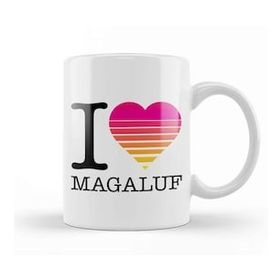 Humuts I Heart Magaluf Sunset Kupa Bardak