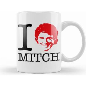 Humuts I Heart Mitch Baywatch David Hasselhoff Kupa Bardak