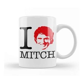 Humuts I Heart Mitch Baywatch David Hasselhoff Kupa Bardak