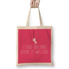 Humuts I Liked Unicorns Before It Was Cool Bez Bayan Günlük Çanta