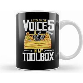 Humuts I Listen To The Voices In My Toolbox Handyman Joke Kupa Bardak