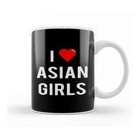 Humuts I Love Asian Girls Kupa Bardak