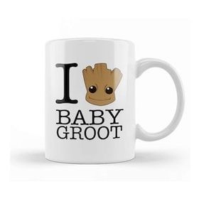 Humuts I Love Baby Groot Guardians Of The Galaxy Kupa Bardak