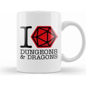 Humuts I Love Dungeons And Dragons Kupa Bardak