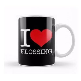 Humuts I Love Flossing Kupa Bardak