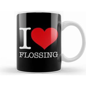 Humuts I Love Flossing Kupa Bardak