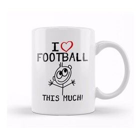 Humuts I Love Football This Much Kupa Bardak