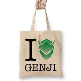 Humuts I Love Genji Overwatch Bez Bayan Günlük Çanta