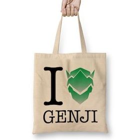 Humuts I Love Genji Overwatch Bez Bayan Günlük Çanta