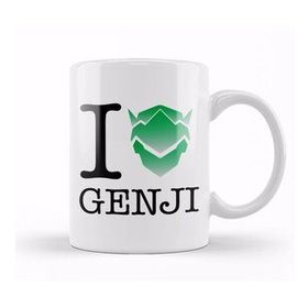 Humuts I Love Genji Overwatch Kupa Bardak