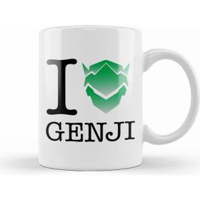Humuts I Love Genji Overwatch Kupa Bardak