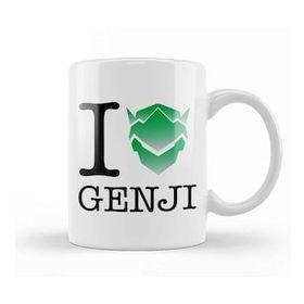 Humuts I Love Genji Overwatch Kupa Bardak