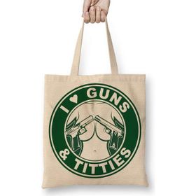 Humuts I Love Guns Bez Bayan Günlük Çanta