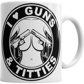 Humuts I Love Guns O Kupa Bardak