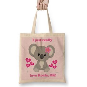 Humuts I Love Koala Bez Bayan Günlük Çanta