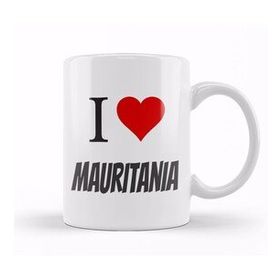 Humuts I Love Mauritania Kupa Bardak