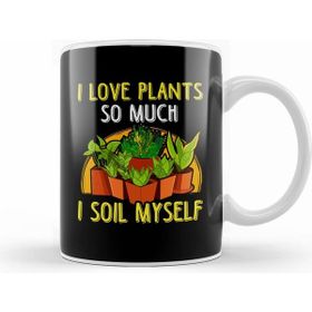 Humuts I Love Plants So Much I Soil Myself Gardening Pun Kupa Bardak